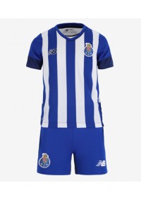Porto Babyklær Hjemme Fotballdrakt til barn 2022-23 Korte ermer (+ Korte bukser)